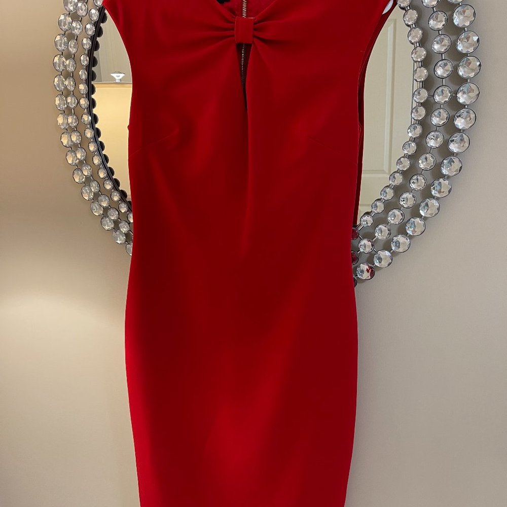 Ted Baker red bow dress